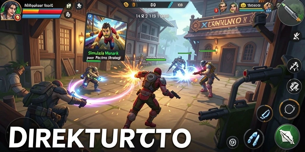 Screenshot gameplay menarik dari DIREKTURTOTO dalam aksi Simulation.