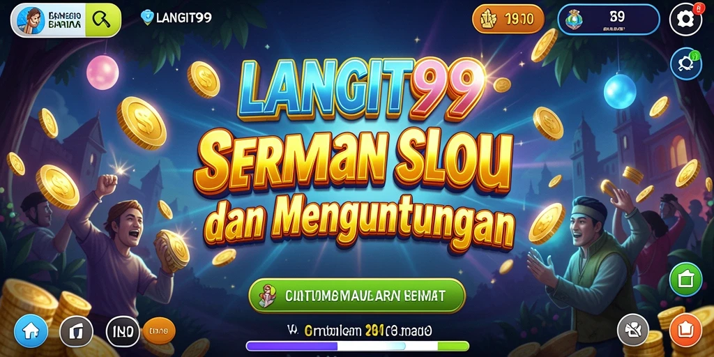 Tampilan gameplay menawan dari LANGIT99 dengan tema Slot yang beragam.